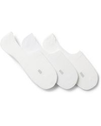 BOSS - Three-Pack Of Invisible Socks - Lyst