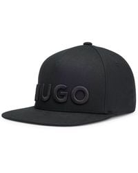 HUGO - Flexfit® Stretch-cotton Cap With 3d Embroidered Logo - Lyst