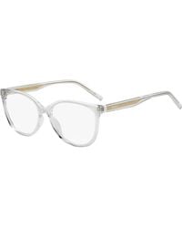HUGO - Clear-Acetate Optical Frames With-Tone Core Wire - Lyst