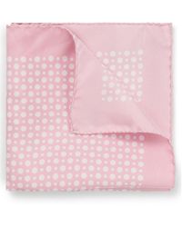 BOSS - Beckham X Printed Silk Pocket Square - Lyst