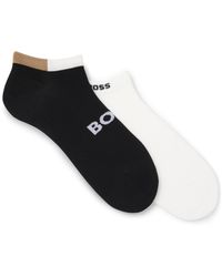 BOSS - Two-Pack Ankle Socks - Lyst