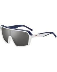 HUGO - Mask-Style Sunglasses With Shaded Lenses - Lyst