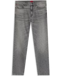 HUGO - Jean Slim En Denim Stretch Confortable - Lyst