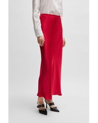 HUGO - Maxi Skirt - Lyst