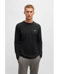 BOSS - Long-Sleeved T-Shirt - Lyst