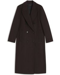 BOSS - Abrigo Relaxed Fit Con Parte Delantera De Doble Botonadura - Lyst
