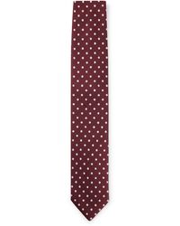 BOSS - Silk-jacquard Tie With Micro Pattern - Lyst