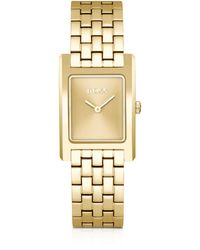 BOSS - Link-bracelet Watch With Gold-tone Dial - Lyst