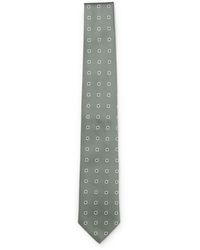 BOSS - Jacquard-Pattern Tie - Lyst