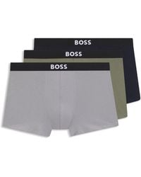 BOSS - Three-Pack Of Trunks - Lyst