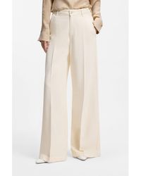BOSS - Wide-Leg Jeans - Lyst