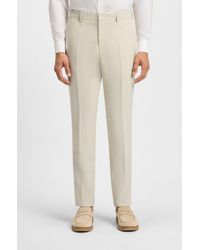 BOSS - White Men's Pants And Trousers Size 30r - Lyst