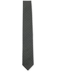 BOSS - Silk-Blend Tie With Jacquard Pattern - Lyst