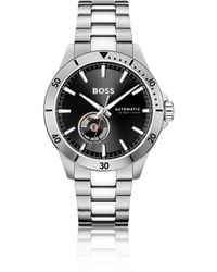 BOSS - Troper Automatic Stainless-Steel Watch With Japanese Automatic Movement - Lyst