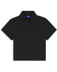 HUGO - Slim-Fit Polo Top - Lyst