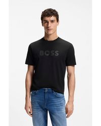 BOSS - Regular-Fit T-Shirt - Lyst