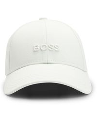 BOSS - Cap aus Baumwoll-Twill mit Logo-Stickerei - Lyst