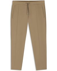 BOSS - Pantalon À Coupe Fuselée En Tissu Stretch Déperlant - Lyst