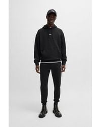 BOSS - Cotton-Terry Tracksuit Set With Contrast Logos - Lyst