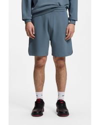 HUGO - X Rb Cotton-Terry Shorts With Bull Motif - Lyst