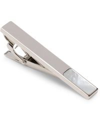 BOSS - Brass Tie Clip With Mother-Of-Pearl Insert - Lyst