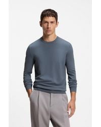 HUGO - Crew-Neck Sweater - Lyst