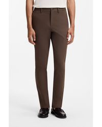 BOSS - Slim-Fit Trousers - Lyst