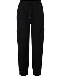 HUGO - Relaxed-Fit Cargohose aus Stretch-Baumwolle - Lyst