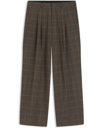 HUGO - Modern-Fit Hose Aus Kariertem Stretch-Gewebe - Lyst