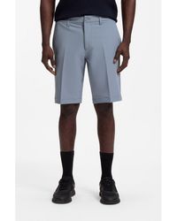BOSS - Slim-Fit Shorts - Lyst