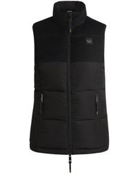 BOSS - Equestrian Waterproof Gilet With Corduroy Trim - Lyst