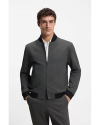 BOSS - Slim-Fit Jacket - Lyst
