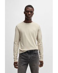 BOSS - Long-Sleeved T-Shirt - Lyst