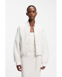 HUGO - Water-Repellent Jacket With Chiffon Overlay - Lyst