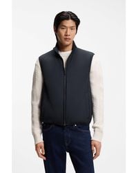 BOSS - Slim-Fit Gilet - Lyst