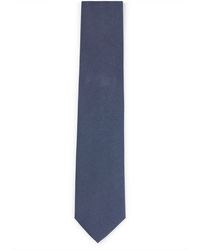 BOSS - Silk-jacquard Tie With All-over Micro Pattern - Lyst