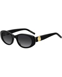 BOSS - Acetate Sunglasses With Double B Monogram - Lyst