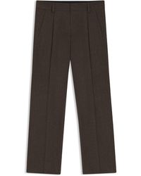 HUGO - Wool-Blend Herringbone Modern-Fit Suit Trousers - Lyst