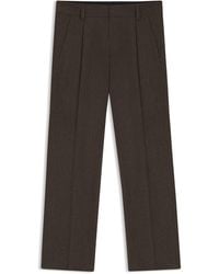 HUGO - Wool-Blend Herringbone Modern-Fit Suit Trousers - Lyst
