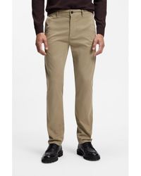 BOSS - Slim-Fit Chinos - Lyst