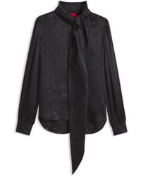 HUGO - Camicetta Regular Fit - Lyst