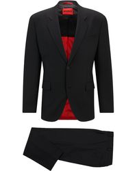 HUGO - Regular-Fit Anzug aus Performance-Stretch-Gewebe - Lyst