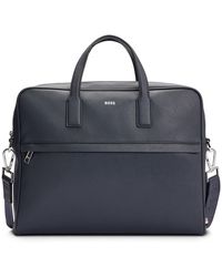 BOSS - Structured Document Case With Logo Lettering - Lyst