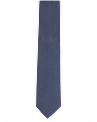 BOSS - Cravate en jacquard de soie à micro motif intégral - Lyst