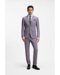 BOSS - Two-Piece Slim-Fit Suit - Lyst