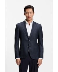 BOSS - Light Blue Men's Sport Coats Size 38r - Lyst