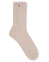 BOSS - Regular-length Socks With Metallic Double Monogram - Lyst