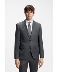 BOSS - One Regular-Fit Suit Jacket - Lyst