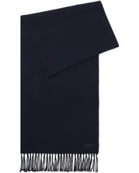 BOSS - Italian-Made Scarf - Lyst