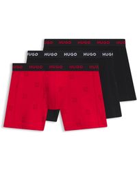 HUGO - 3-Pack Boxer Briefs - Lyst